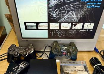 Zestaw PlayStation 2 z monitorem SyncMaster 910MP + akcesoria komplet