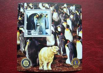 Tadżykistan 2001 MNH Niedźwiedź polarny Pingwiny