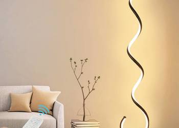 Lampa podłogowa LED stojąca z regulacją barwy i jasności
