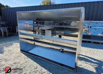 Okap centralny 260x180x55 cm