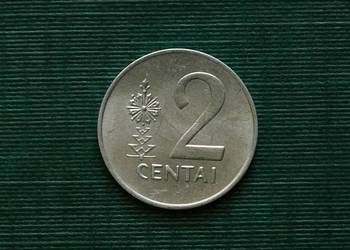 LITWA - 2 centy, 1991r.
