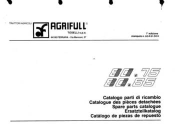 Agrifull 80.75 80.85 80.66 80.70 80.56 katalog cześci zamiennych