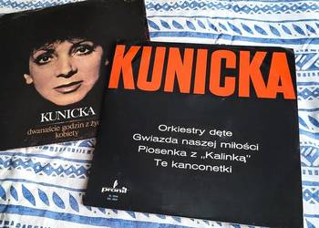 Halina Kunicka - dwie płyty winylowe w jednej cenie .