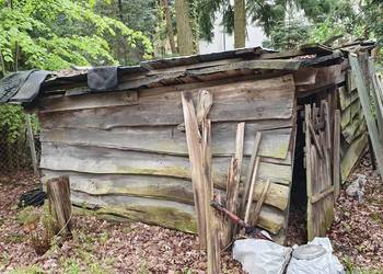 Drewno z szopy starej do rozbiórki