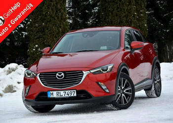 Mazda CX-3 Skóry Navi Kamera Head Up Ledy Xenon Alu 18 Aso Mazda