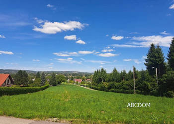 Nielepice-dzialka budowlana w otoczeniu zieleni