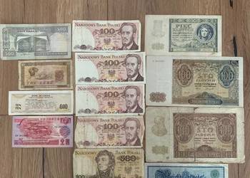 KOLEKCJA STARYCH BANKNOTÓW PRL + ŚWIAT