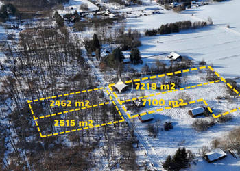 Działki pod zabudowę mieszkaniową w Husince