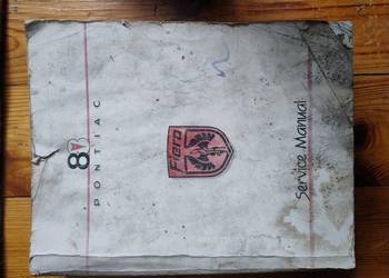 Pontiac Fiero instrukcja napraw service manual