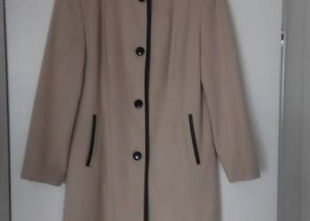 Płaszcz wiosenno-jesienny  na podszewce - rozmiar 40