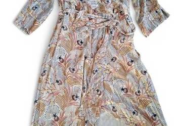 Sukienka Kopertowa Ilse Jacobsen Hornbæk – Styl Boho / Orientalny (Midi/Max
