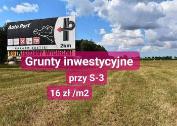 Grunt inwestycyjny, działka inwestycyjna przy S-3. 3 km od '' Węzeł Myślib…