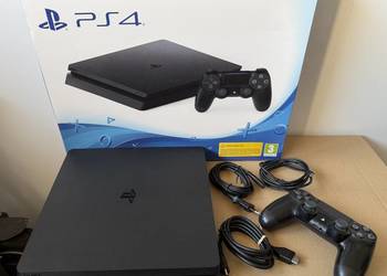 SONY PlayStation 4 Slim 500GB stan BDB - komplet