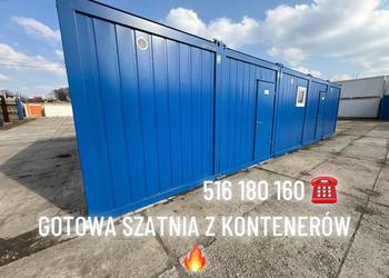 Kontenery szatniowe kontener sanitrany kontenery biurowe Containex szatnia