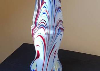 Wazon szkło artystyczne lata 60 -70 te XX w.