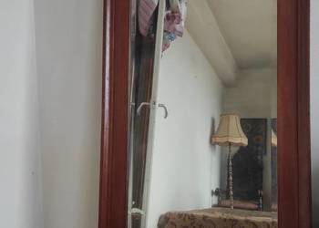 Lustro stojące/wiszące – Art Deco / Biedermeier – Orzech, 180cm