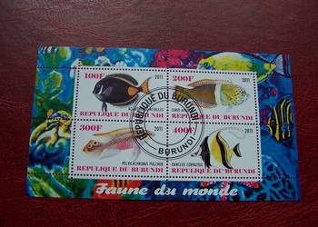 Burundii 2011 CTO Fauna Ryby Fauna Morska