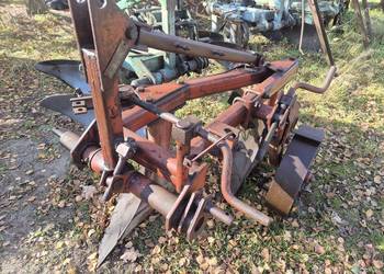 Pług 2 duży Unia Grudziądz dwuskibowy