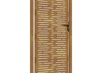 vidaXL Furtka ogrodowa, 100x200 cm, stal kortenowska(SKU:153201)