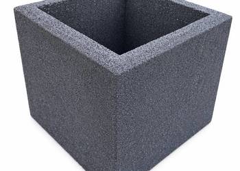 Gazony kwadratowe 40x40x30 donice betonowe ogrodzenie