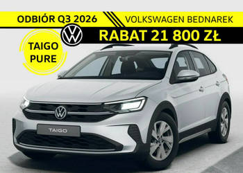 Volkswagen Taigo Nowa wersja Pure! 1.0 TSI 116 KM DSG