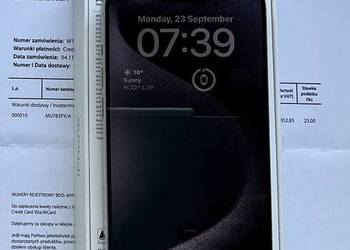 Apple iPhone 15 Pro Max 256 GB White Titanium