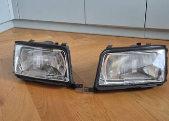 Reflektory H4 Audi 100 C4 Lewy i Prawy + silniczki regulacji