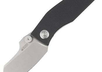 Nóż składany Kubey Knife Monsterdog Black G10, Bead Blasted 14C28N by Dmit…