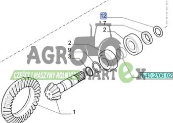 4999067, 4999072 PODKŁADKA REGULACYJNA CNH
