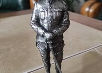 Statuetka majora Stanisława Taczaka metal Unikt kolekcjonerski