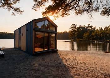 Marwis Mobile Homes dom CAŁOROCZNY 35m2 + antresola 12m2 zamieszkaj od razu