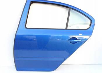 DRZWI LEWY TYŁ LEWE TYLNE LF5W SKODA OCTAVIA II LIFT 08-13r HB SEDAN
