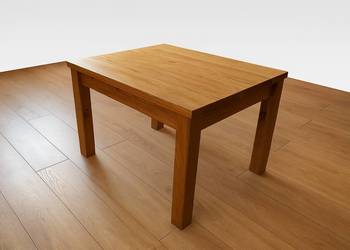 Dębowa ława / stolik kawowy 76x57cm