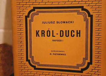 Król Duch ostatnie dzieło Słowackiego książki prezenty Praga Król Duch ostatnie dzieło Słowackiego książki prezenty Praga