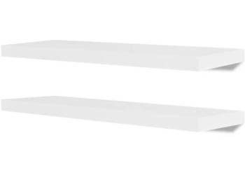 Półki ścienne 4 szt. białe 80 cm WM-275998