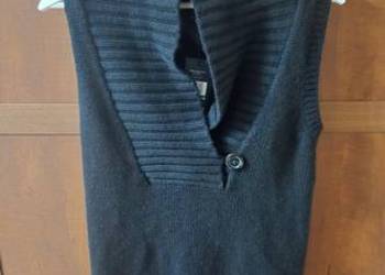 Sweter bez rękawów, czarny, Tommy Hilfiger, stan NOWY