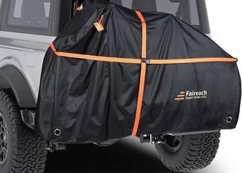 Pokrowiec na rower Faireach 2 rowery czarny