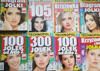 8szt Krzyżówki JOLKI różne. Nowe niewypisane. Inne krzyżówki