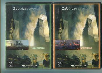 Zabójcze żywioły Supertornado +Wielki pożar 2 Filmy DVD