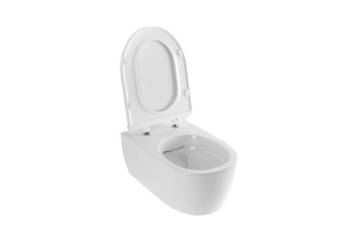 Doto D 54 miska WC 54 cm wisząca bezrantowa z deską wolnoopadającą