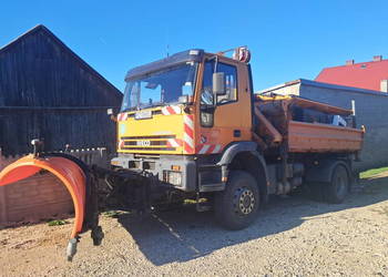 Pługo Piaskarka Solarka  Iveco EuroTrakker 4x4 gotowa do sezonu