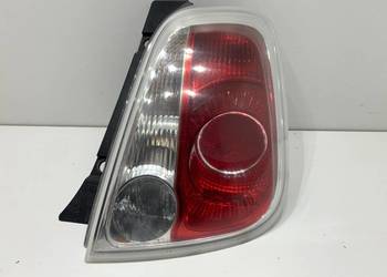 LAMPA PRAWY TYŁ FIAT 500 Hatchback ŚWIATŁO TYLNA, PRAWA