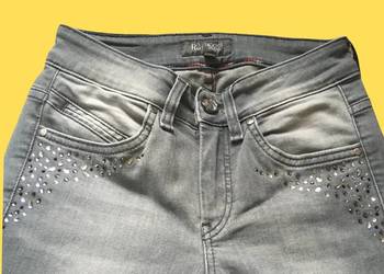 Spodnie XS jeans biodrówki