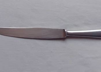 Nóż stołowy ze stali nierdzewnej Gerlach, punca z lat 50-ych.