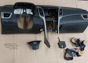 Hyundai I30 II 14/17R DESKA ROZDZIELCZA PODUSZKI POWIETRZNE PASY KOMPLET