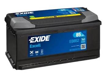 Akumulator 85Ah 760A Exide Excell  EN PRAWY PLUS