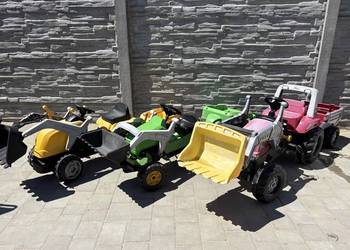Traktorek dla dziecka z przyczepką lub bez.Transport.Rozne rodzaje.