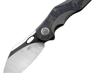 Nóż składany Bestech Nogard Grey Titanium/Black Blue Marbled Carbon Fiber,…