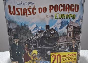 Gra planszowa, Wsiąść do pociągu Europa, Days of Wonder, Rebel. nowa (Zabaw