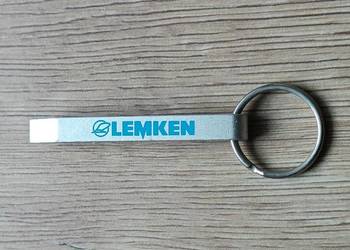 Kolekcjonerski otwieracz do butelek z logo firmy Lemken